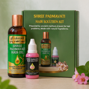 shree padmavati hair oil kit